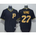 Pirates #27 Jung-Ho Kang Black New Cool Base Stitched Jersey