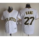 Pirates #27 Jung-Ho Kang White New Cool Base Stitched Jersey