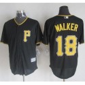 Pirates #18 Neil Walker Black New Cool Base Stitched Jersey