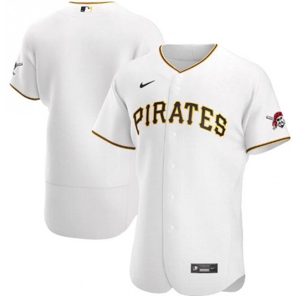Pittsburgh Pirates White Flex Base Stitched Jersey