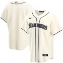 Seattle Mariners Cream Cool Base Stitched Jersey