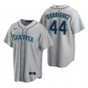 Seattle Mariners #44 Julio Rodríguez Grey Cool Base Stitched Jersey