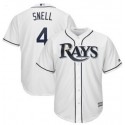 Tampa Bay Rays #4 Blake Snell White Stitched Jersey