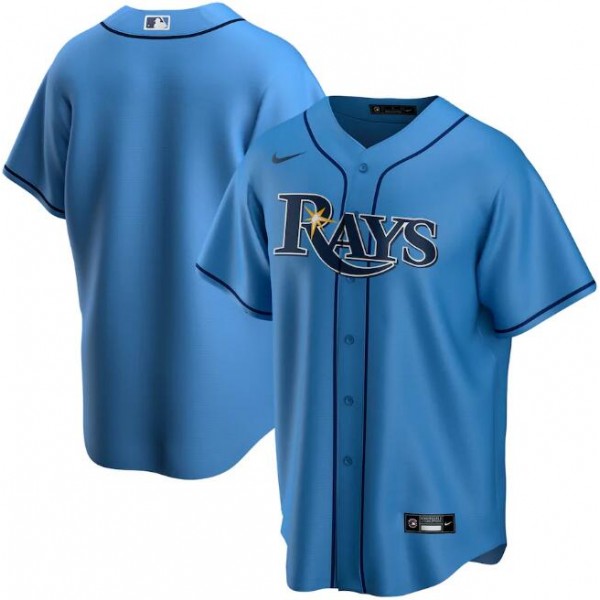 Tampa Bay Rays Blue Cool Base Stitched Jersey