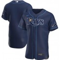 Tampa Bay Rays Blank Navy Flex Base Stitched Jersey
