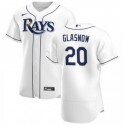 Tampa Bay Rays #20 Tyler Glasnow White Flex Base Stitched Jersey