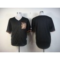 Tigers Blank Black Fashion Stitched Jersey
