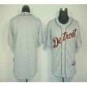 Tigers Blank Grey Cool Base Stitched Jersey