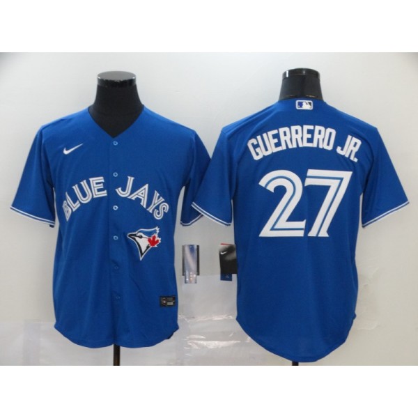 Toronto Blue Jays #27 Vladimir Guerrero Jr. Majestic Blue Cool Base Stitched Jersey