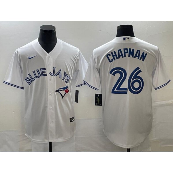 Toronto Blue Jays #26 Matt Chapman White Cool Base Stitched Jersey