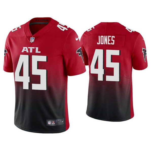 Atlanta Falcons #45 Deion Jones 2020 Red Vapor Untouchable Limited Stitched Jersey