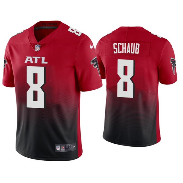 Atlanta Falcons #8 Matt Schaub 2020 Red Vapor Untouchable Limited Stitched Jersey