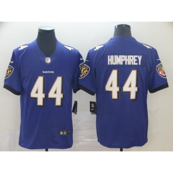 Baltimore Ravens #44 Marlon Humphrey Purple Vapor Untouchable Limited Jersey