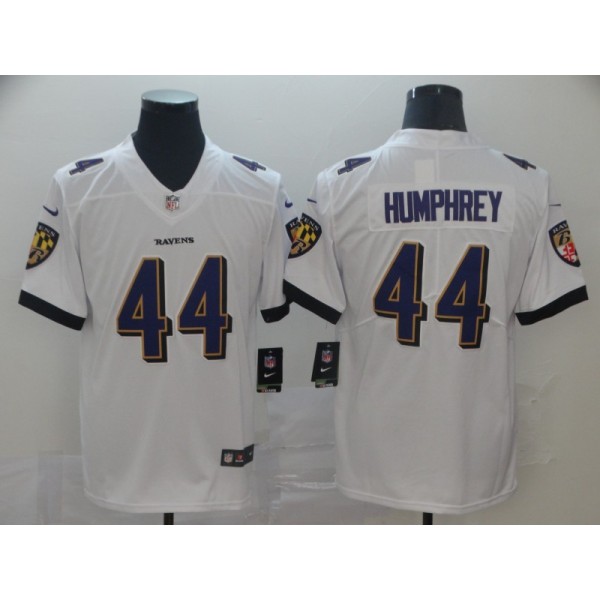 Baltimore Ravens #44 Marlon Humphrey White Vapor Untouchable Limited Jersey