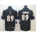 Baltimore Ravens #89 Mark Andrews Black Vapor Untouchable Limited Jersey