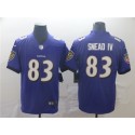 Baltimore Ravens #83 Willie Snead IV Purple Vapor Untouchable Jersey