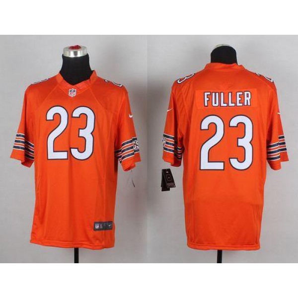 Bears #23 Kyle Fuller Orange Alternate Stitched Limited Nike Jersey