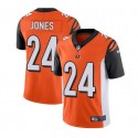 Bengals #24 Adam Jones Orange Vapor Stitched Limited Jersey