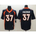 Broncos #37 Royce Freeman Navy Blue Vapor Untouchable Limited Stitched Jersey