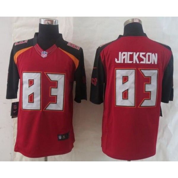 Buccaneers #83 Vincent Jackson Red Team Color Stitched New Limited Nike Jersey