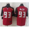 Buccaneers #93 Gerald McCoy Red Team Color Stitched New Limited Nike Jersey