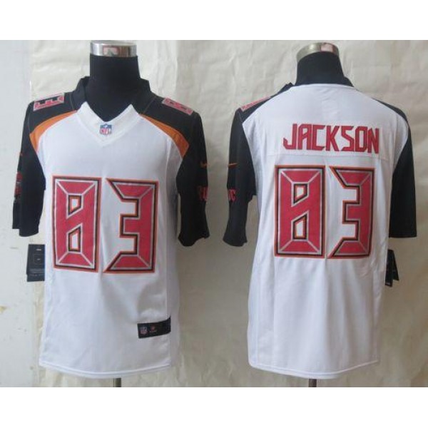 Buccaneers #83 Vincent Jackson White Stitched New Limited Nike Jersey