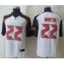 Buccaneers #22 Doug Martin White Stitched New Limited Nike Jersey