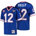 Buffalo Bills #12 Jim Kelly Blue Stitched Jersey