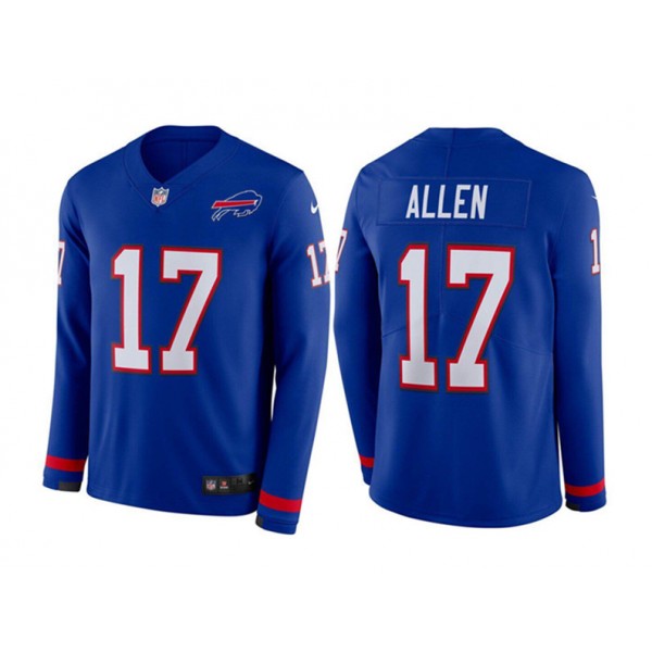 Buffalo Bills Blue Long Sleeve Jersey