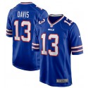 Buffalo Bills #13 Gabe Davis Royal Stitched Game Jersey