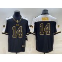 Buffalo Bills #14 Stefon Diggs Black Gold Thanksgiving Vapor Untouchable Limited Stitched Jersey