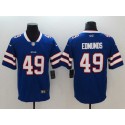 Buffalo Bills #49 Tremaine Edmunds Blue Vapor Untouchable Limited Stitched Jersey