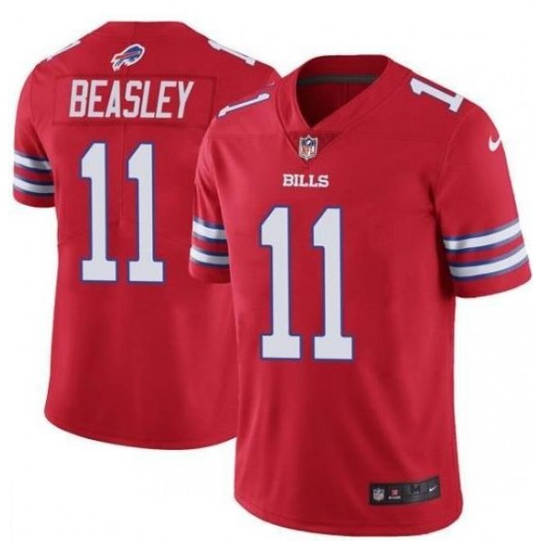 Buffalo Bills #11 Cole Beasley Red Vapor Untouchable Limited Stitched Jersey