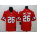 Buffalo Bills #26 Devin Singletary Red Vapor Untouchable Limited Stitched Jersey