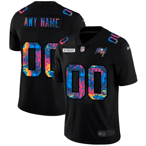 Arizona Cardinals Customized 2020 Black Crucial Catch Limited Stitched NFL Jersey