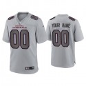 Arizona Cardinals Customized Custom Gray Atmosphere Fashion Stitched Game Jersey