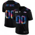 Baltimore Ravens Customized 2020 Black Crucial Catch Limited Stitched NFL Jersey