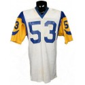 Los Angeles Rams Customized White Stitched Baseball Jersey