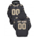 New Orleans Saints Black Performance Pullover Hoodie