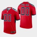 Tennessee Titans Customized Red Inverted Legend Jersey