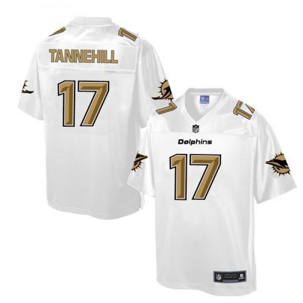 Dolphins #17 Ryan Tannehill White Pro Line Fashion Game Nike Jersey