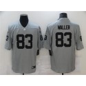 Las Vegas Raiders #83 Darren Waller Grey Limited Stitched Jersey