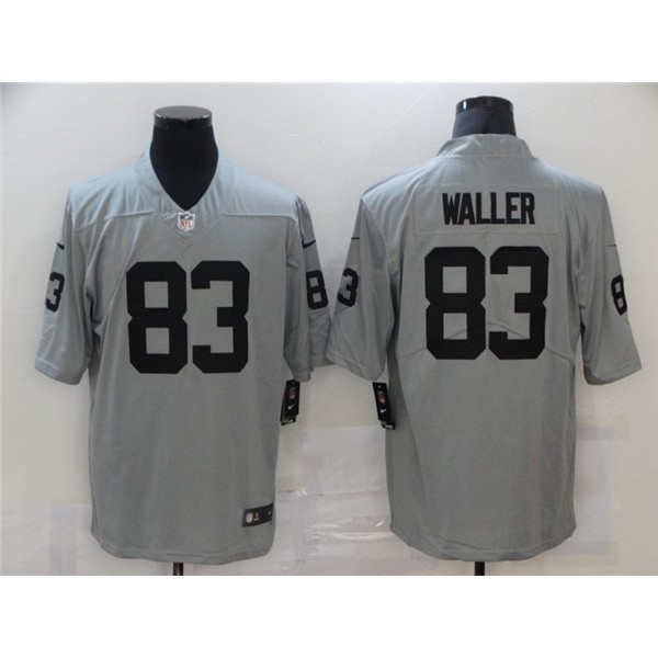 Las Vegas Raiders #83 Darren Waller Grey Limited Stitched Jersey