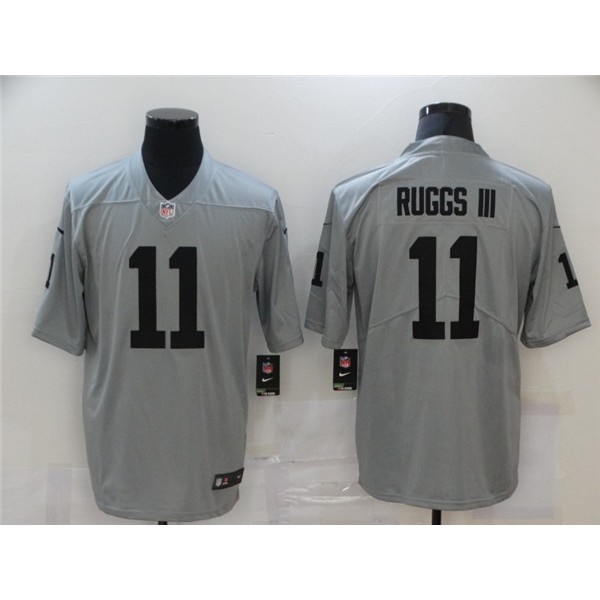 Las Vegas Raiders #11 Henry Ruggs III Grey Limited Stitched Jersey