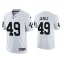 Las Vegas Raiders #49 Divine Deablo White Vapor Untouchable Limited Stitched Jersey