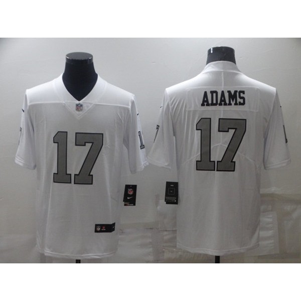 Las Vegas Raiders #17 Davante Adams White Color Rush Limited Stitched Jersey