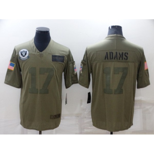 Las Vegas Raiders #17 Davante Adams Camo Salute To Service Limited Stitched Jersey