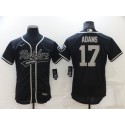 Las Vegas Raiders #17 Davante Adams Black Flex Base Stitched Jersey