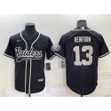 Las Vegas Raiders #13 Hunter Renfrow Black Cool Base Stitched Baseball Jersey