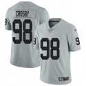 Las Vegas Raiders #98 Maxx Crosby Gray Vapor Untouchable Limited Stitched Jersey